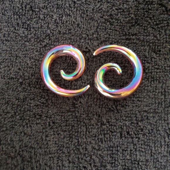 Glass 2 gage Tapers - Picture 1 of 1